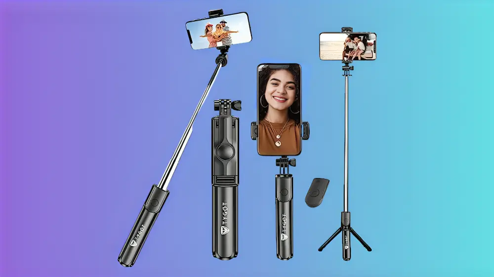 Tygot Bluetooth Extendable Selfie Sticks