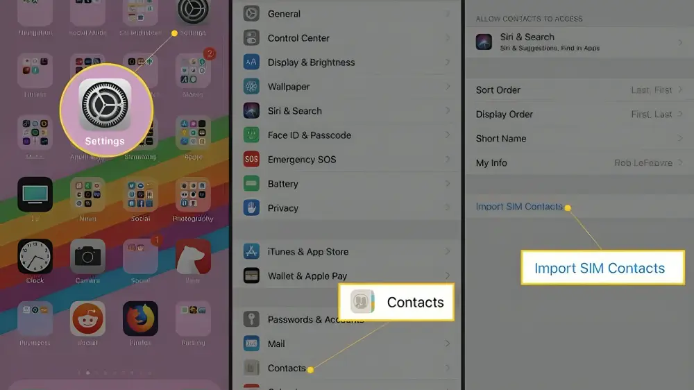 How to Transfer Contacts from Android to iPhone via SIM Card
