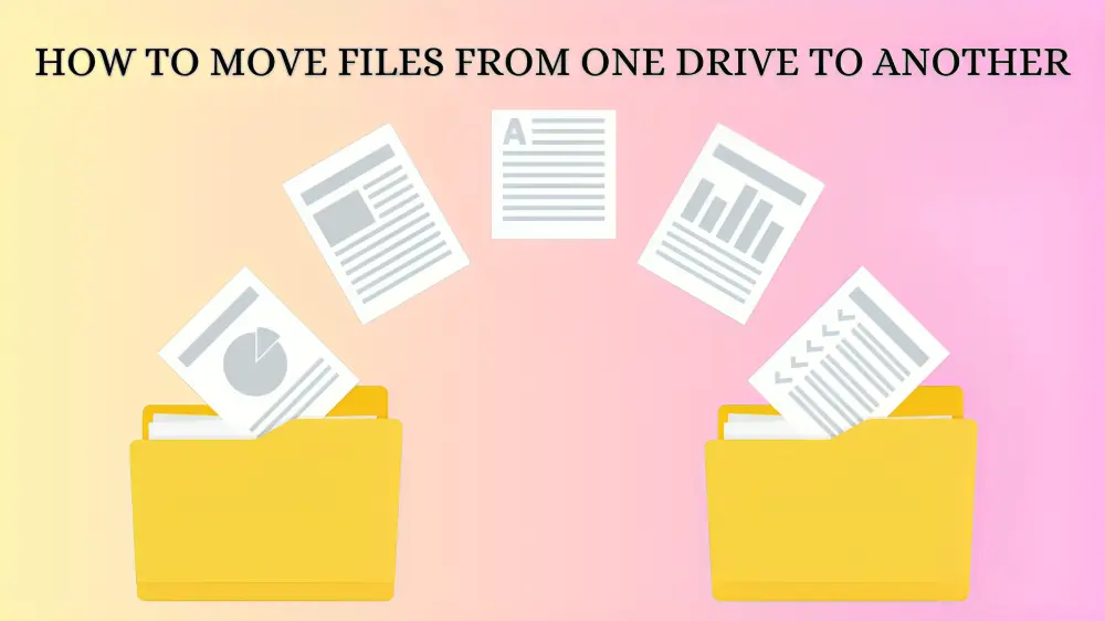 How to move files from one drive to another