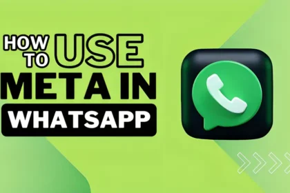How to use meta AI in WhatsApp