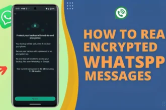 How to read encrypted whatsapp messages