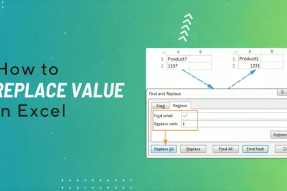 How to Replace Values in Excel